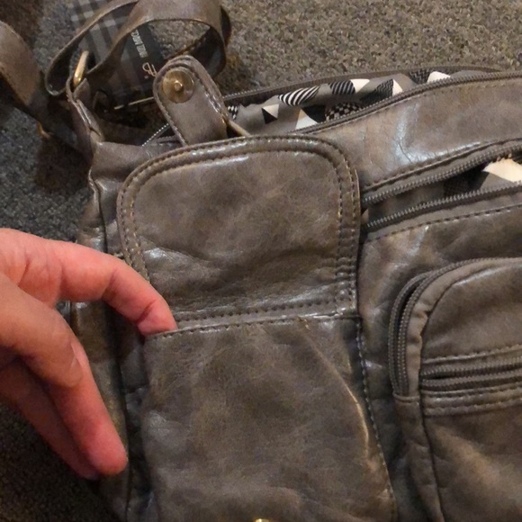 Grey Purse Crossbody with Y2K vibe Angel Barcelo - Picture 8 of 15